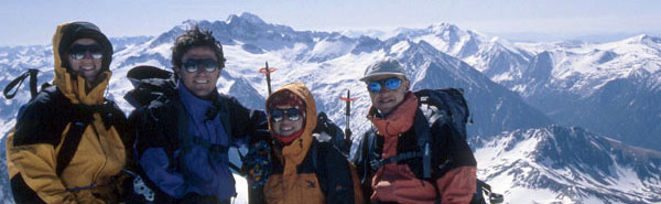 Al cim del pic Perdiguero (3222m)